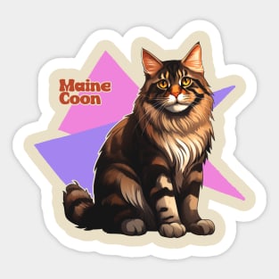 Maine Coon Cute Sticker